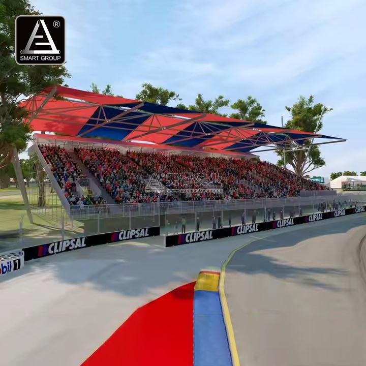 Stadium Grandstand Seating Canopy